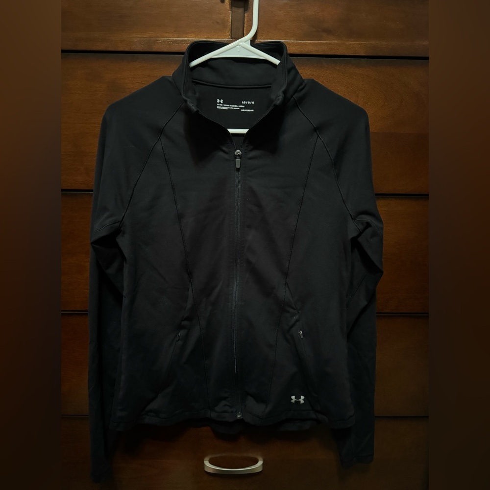 Under Armour Black Full Zip Jacket Women’s Size Large